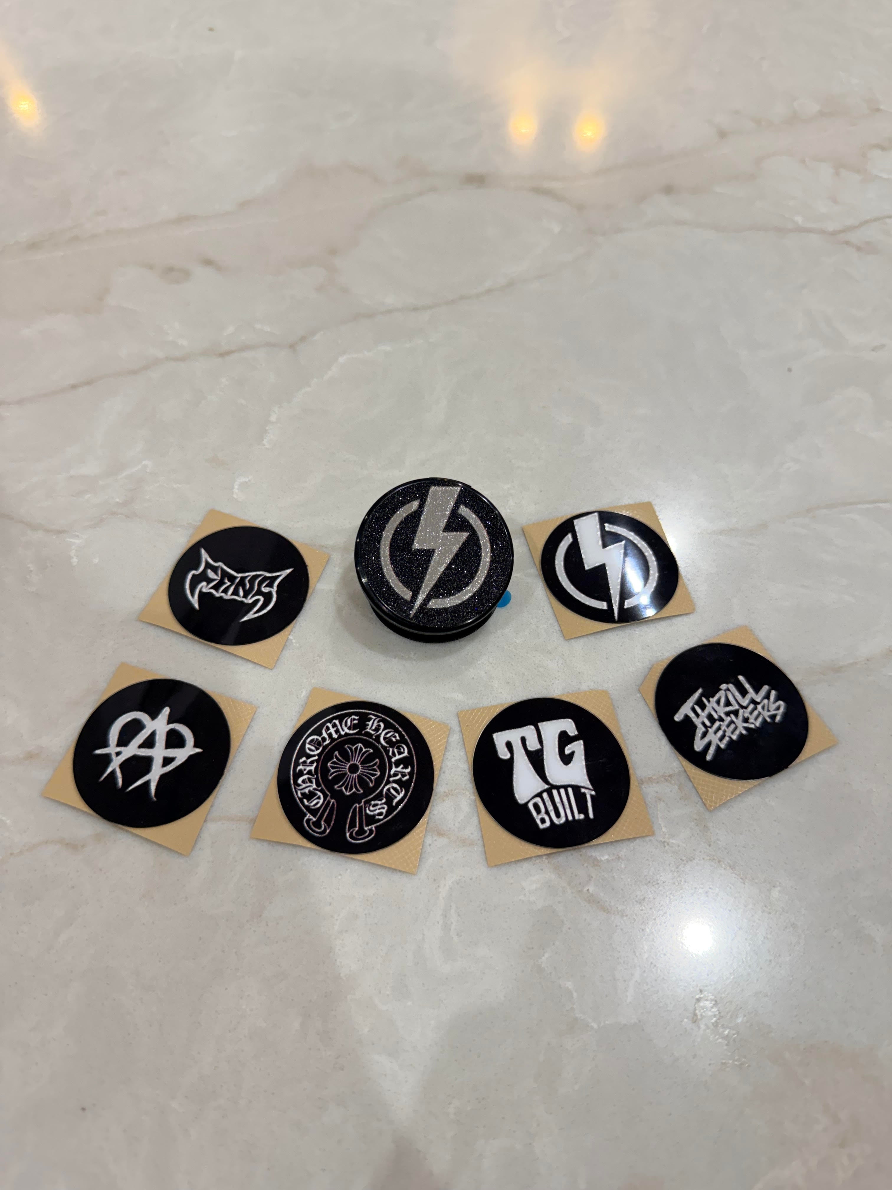 Pop Socket Decal